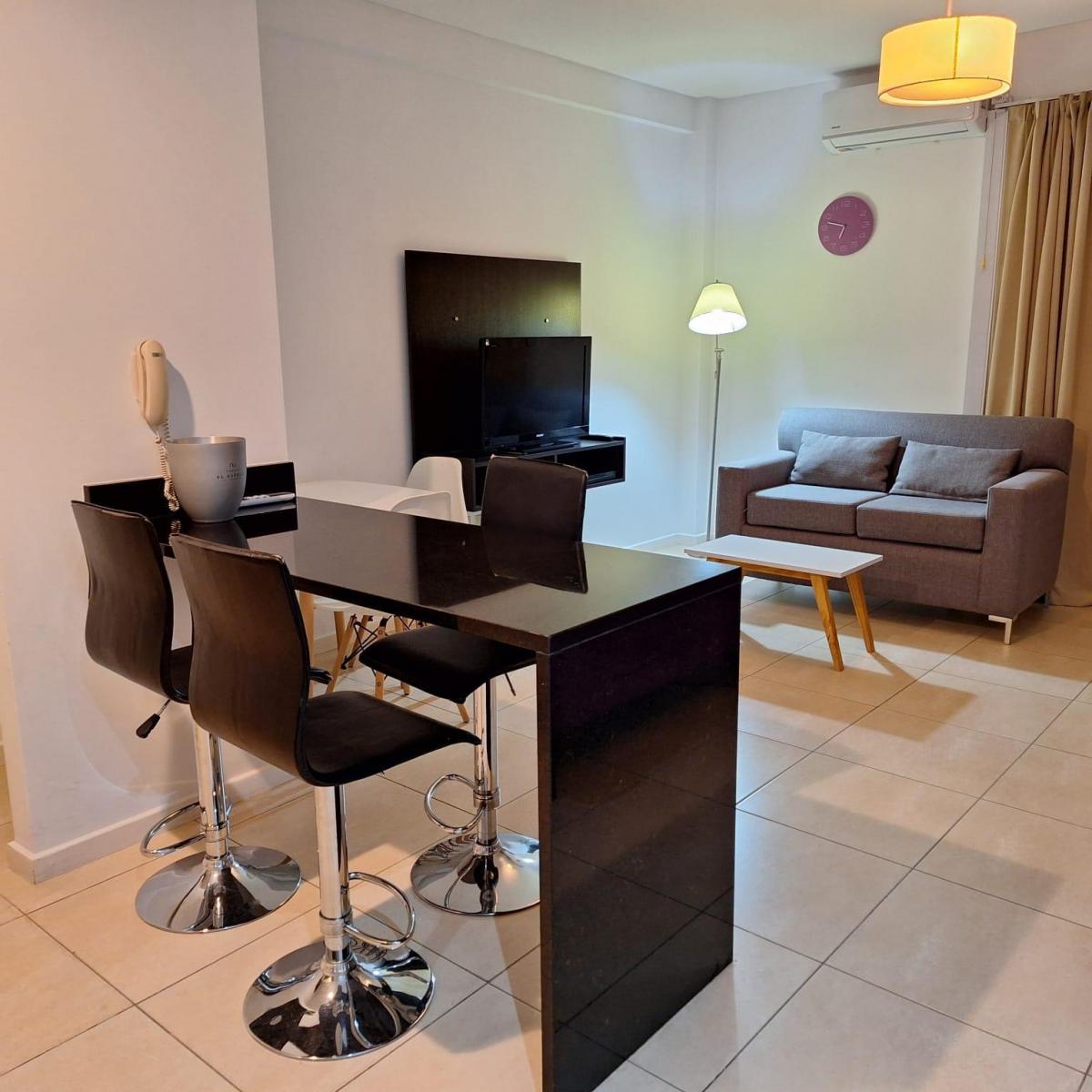 Departamento 2 amb amueblado en Condominios de la Bahia