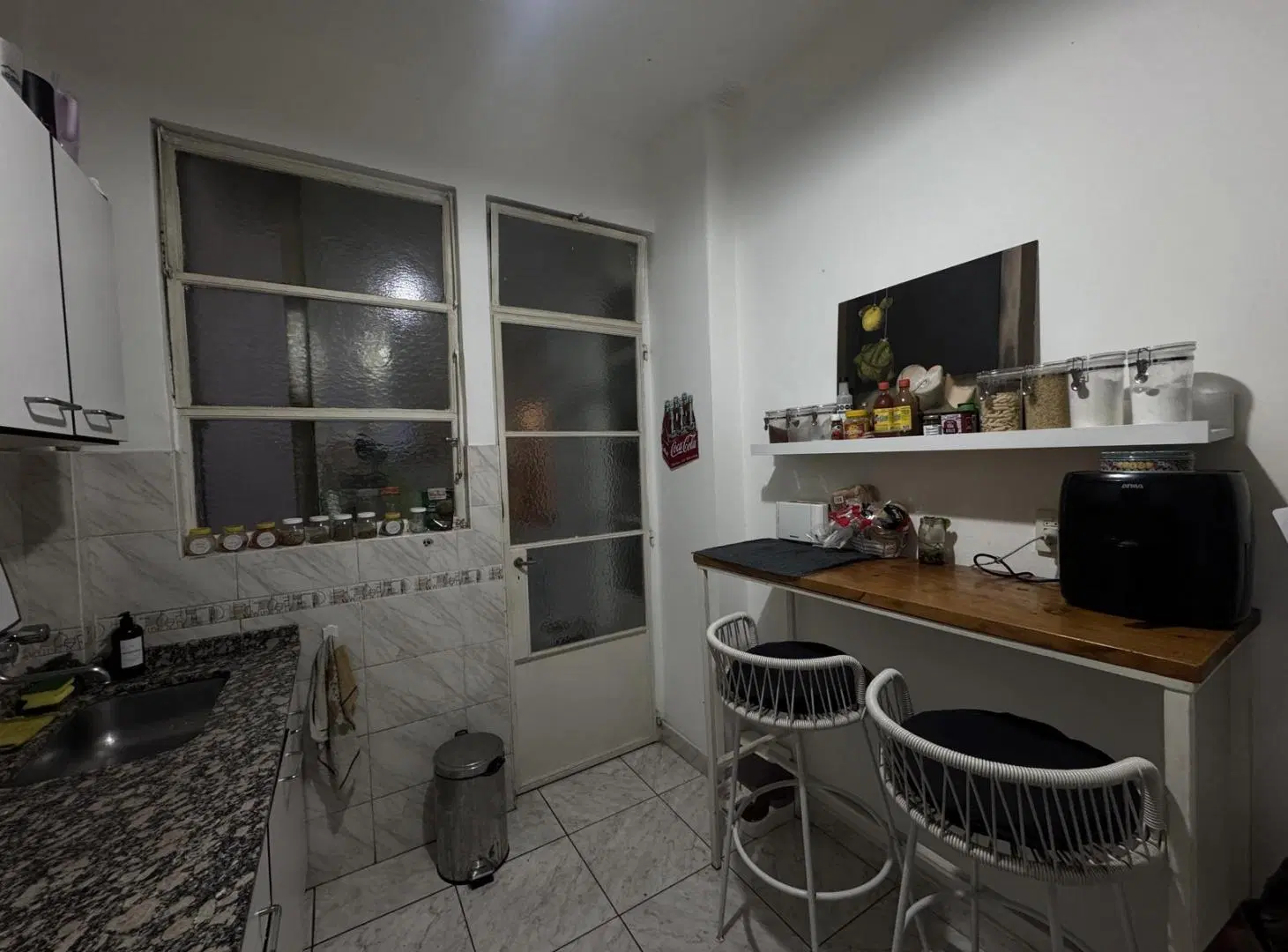 Departamento 4 ambientes al contrafrente en Palermo 8