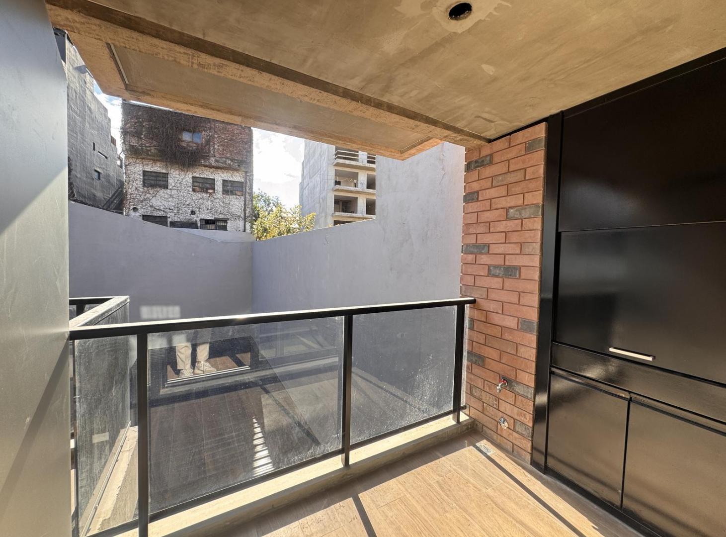 Foto de Departamento monoambiente con parrilla en Palermo, imagen 2