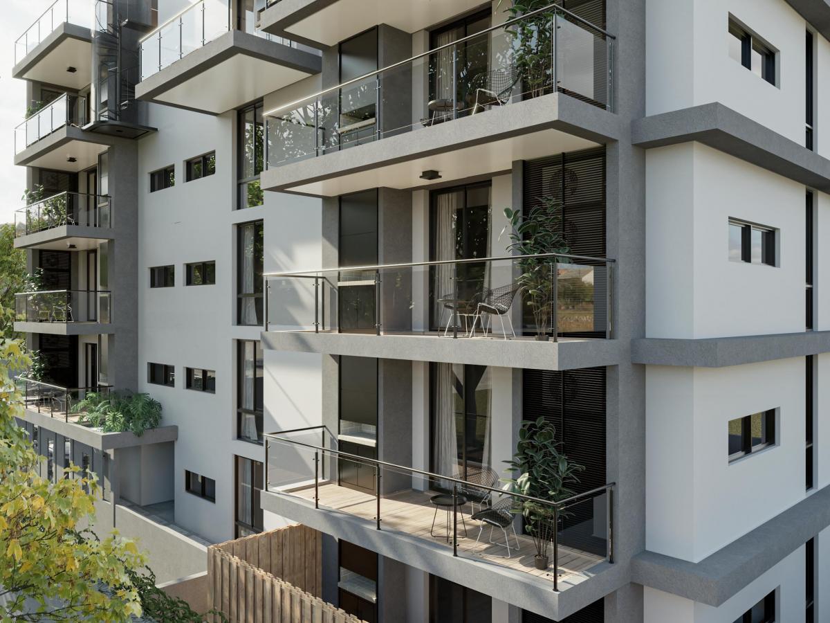 Departamento 2 Ambientes con Balcón, Parrilla y Cochera - Opción Terraza Privada 1