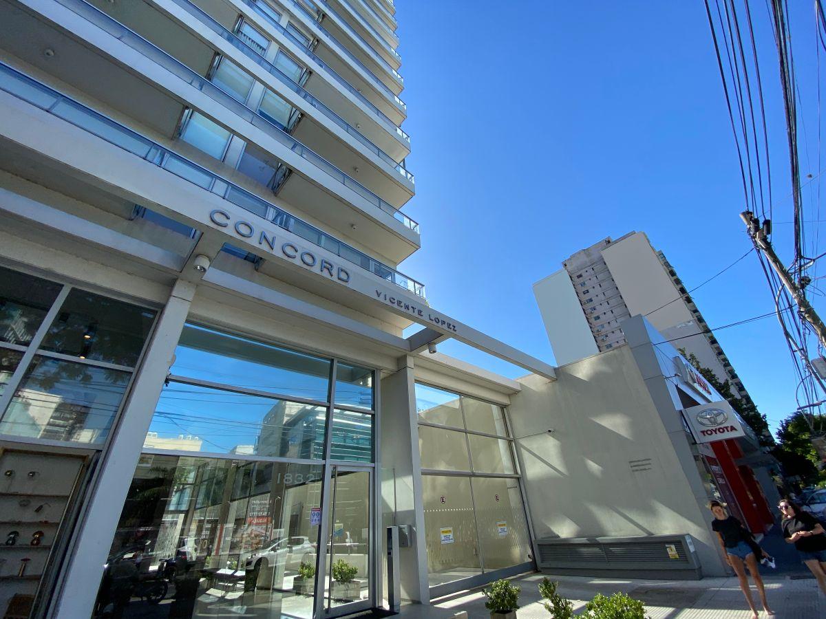 Departamento de 55 m² con 1 dormitorio en alquiler en Vicente López - Increíble vista y balcón