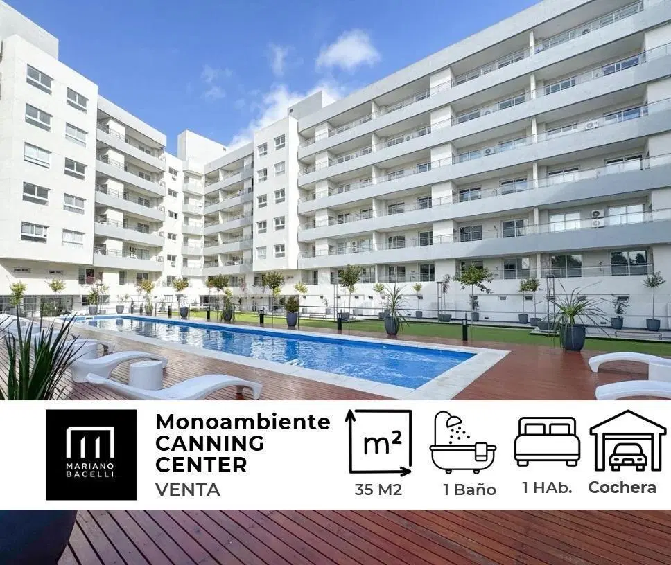 Departamento En Venta En Canning Center Con Cochera 5