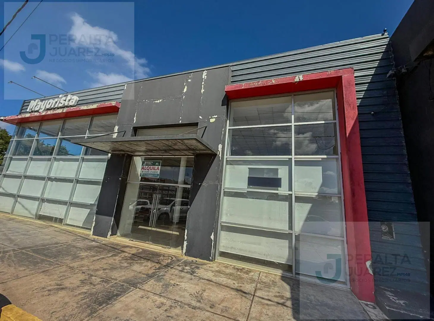 Local comercial con deposito en ALQUILER sobre autovia Ruta 11 5