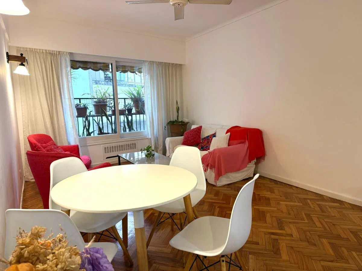 3 ambientes luminosos en Recoleta 3