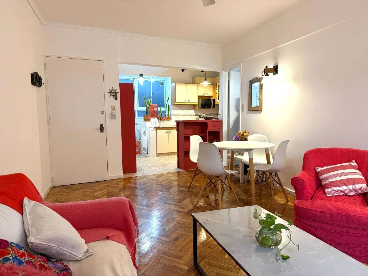 3 ambientes luminosos en Recoleta 1