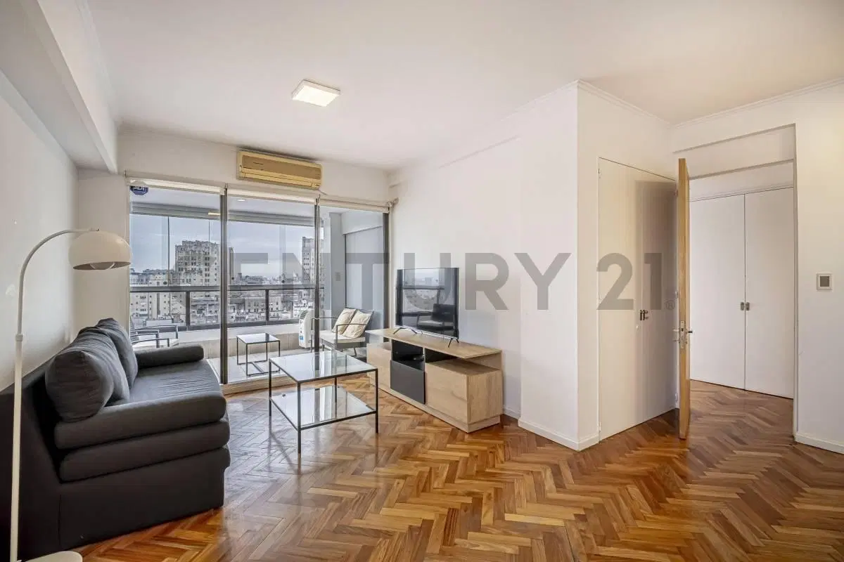 Alquiler 2 Ambientes 70m² cochera Amoblado Piso Alto Vista Amenities Seguridad 2