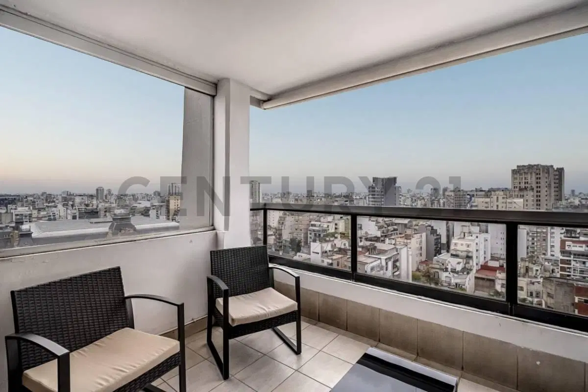 Alquiler 2 Ambientes 70m² cochera Amoblado Piso Alto Vista Amenities Seguridad 5