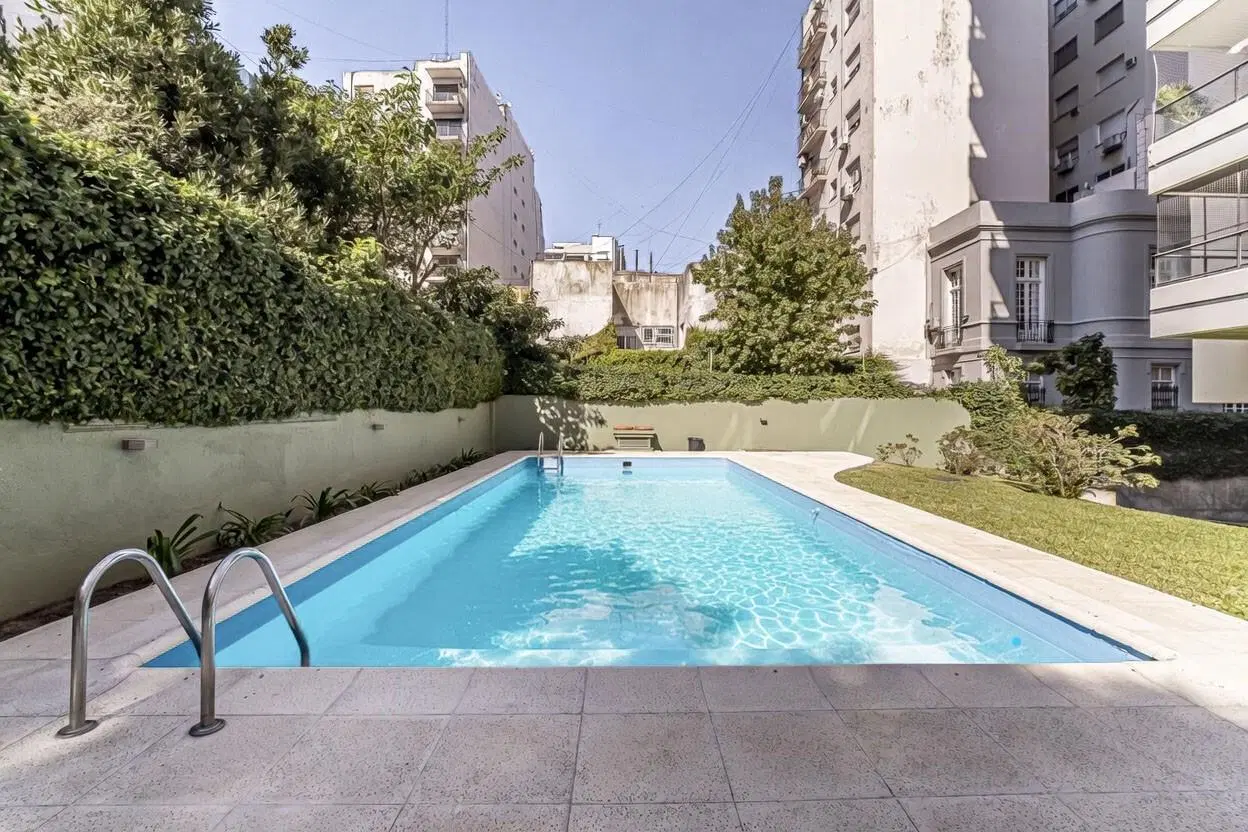 Alquiler 2 Ambientes 70m² cochera Amoblado Piso Alto Vista Amenities Seguridad 4