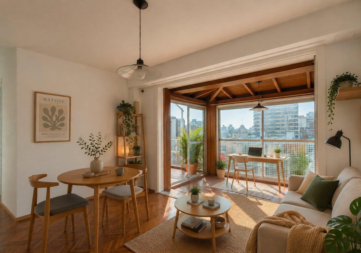 Foto de Departamento 2 ambientes con balcón aterrazado en Villa Urquiza, imagen 1
