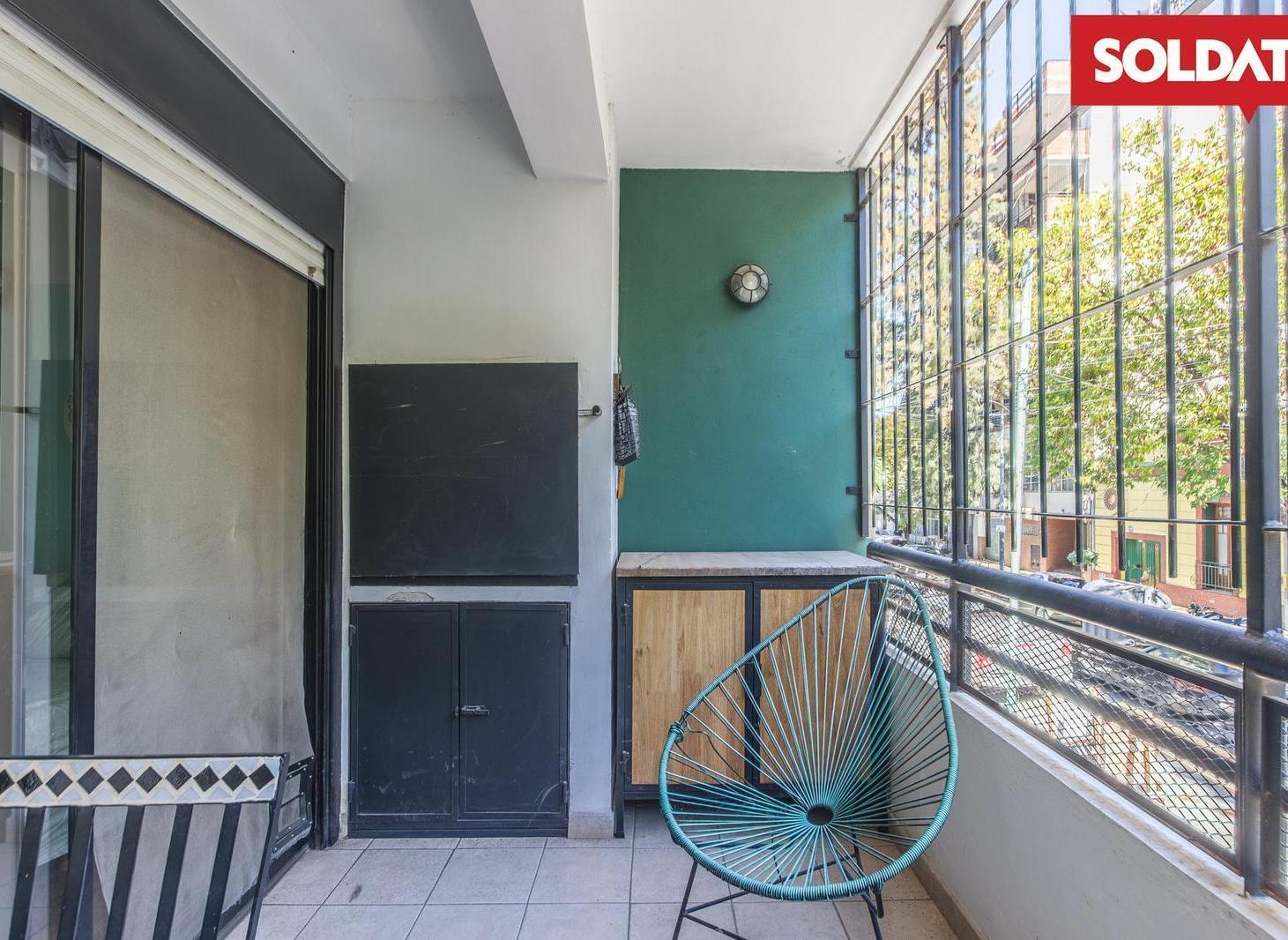Imperdible! Depto 3 amb en Villa Ortuzar, Balcon terraza al frente
