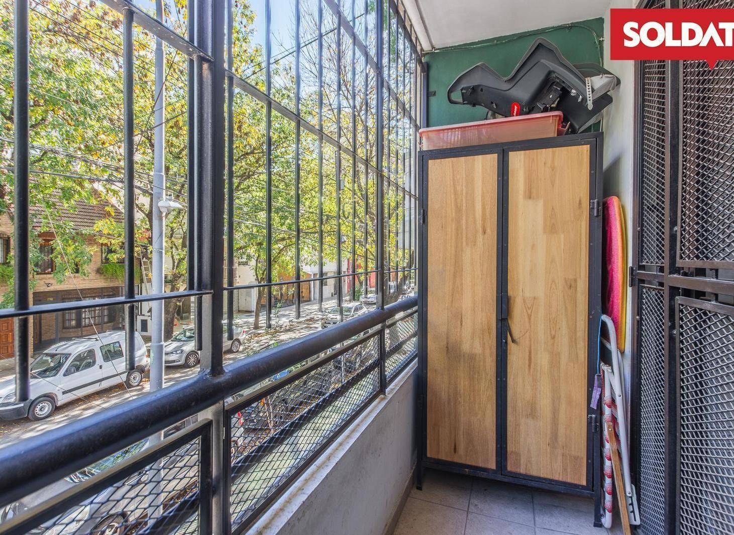 Imperdible! Depto 3 amb en Villa Ortuzar, Balcon terraza al frente