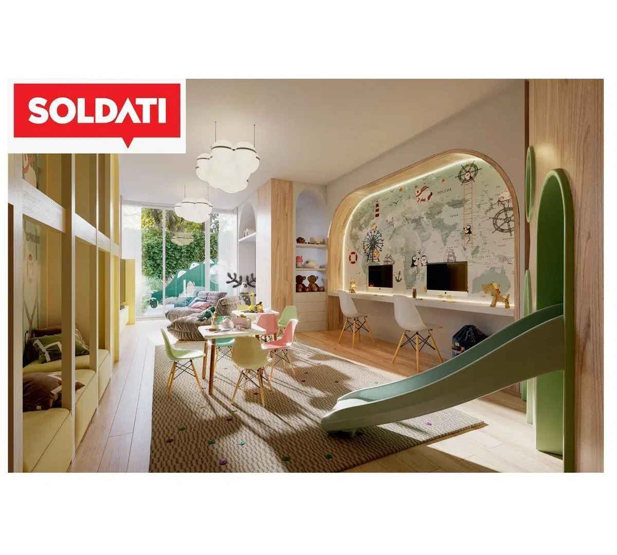 Departamento en Belgrano Barrancas 5