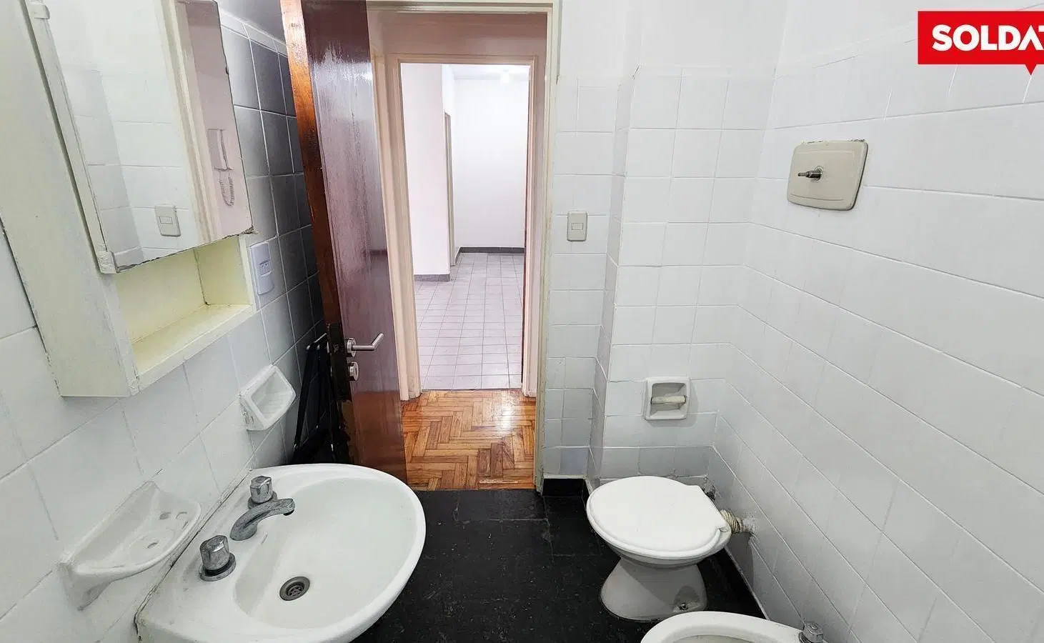Departamento en venta Balvanera 3 ambientes piso alto apto crédito 2