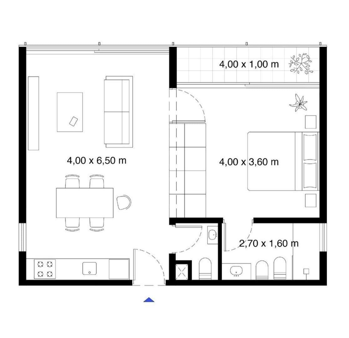 Foto de ESTRENAR, VILLA CRESPO, 2 AMBIENTES, 57 M2, imagen 1