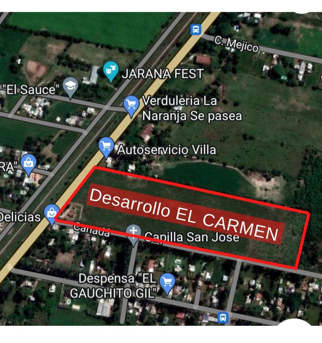 Lote 300 m² Desarrollo El Carmen. Sauce Viejo 5