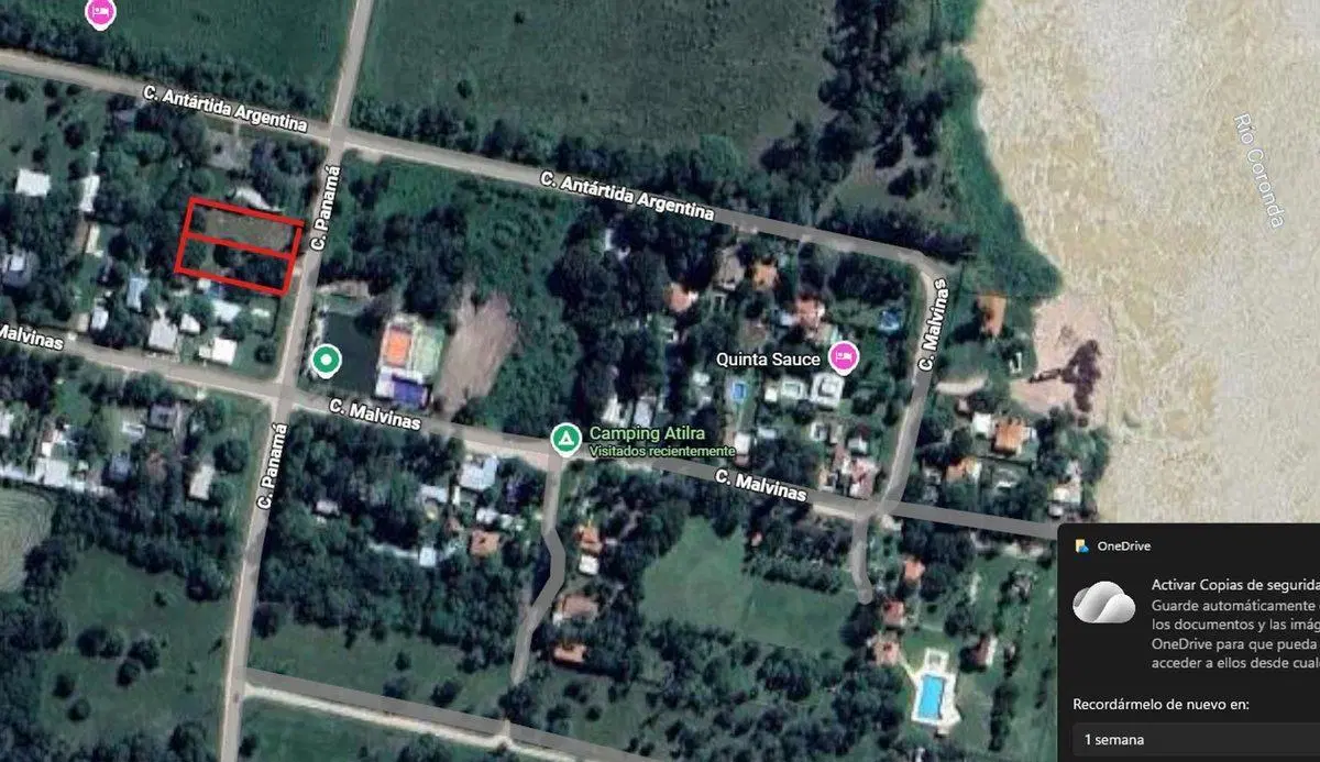 TERRENO DE 1000m2 CERCADO, PORTON Y BAJADA DE LUZ 2