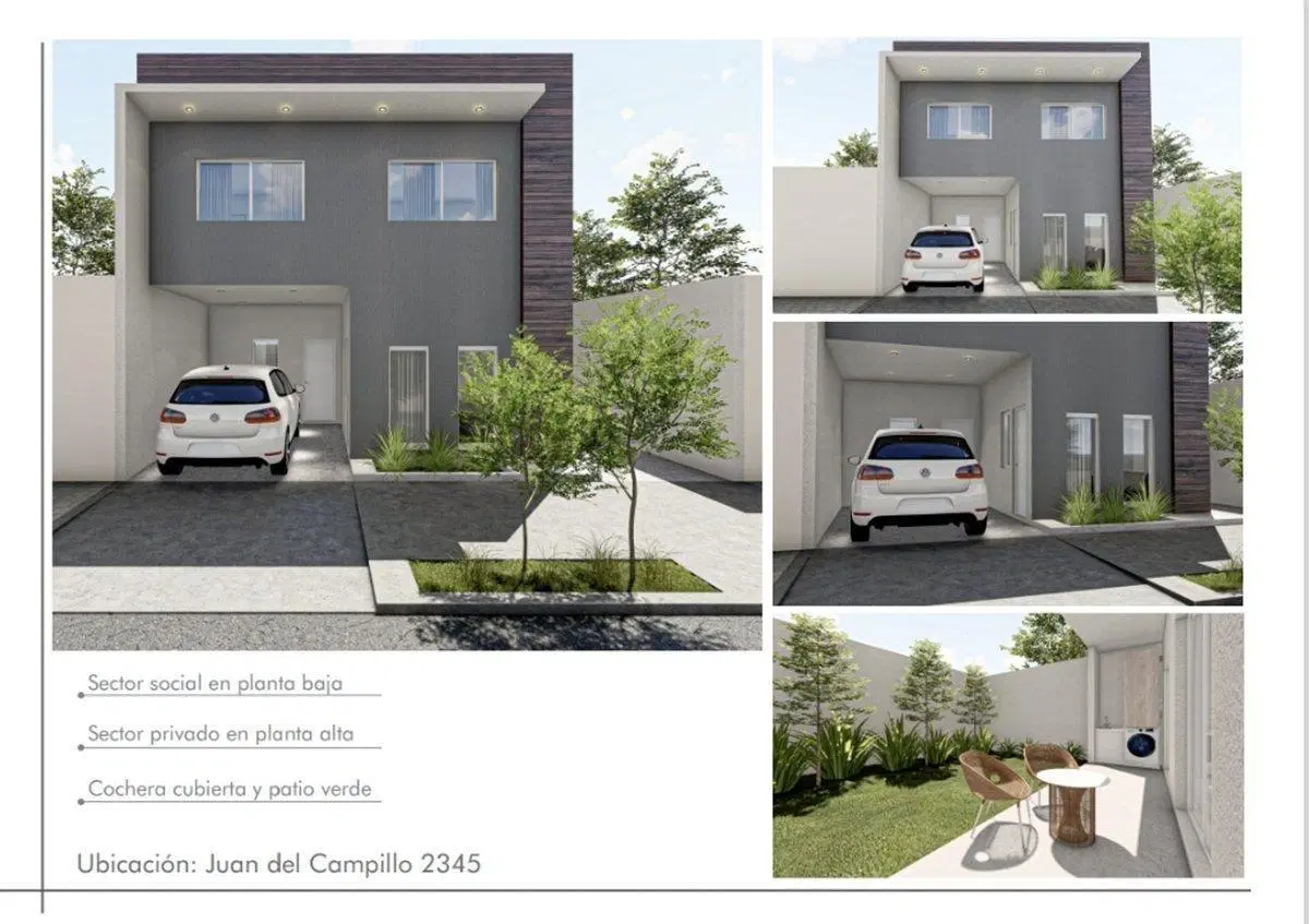 Venta Casa remodelada a nueva 2 dorm. B° Candioti 3