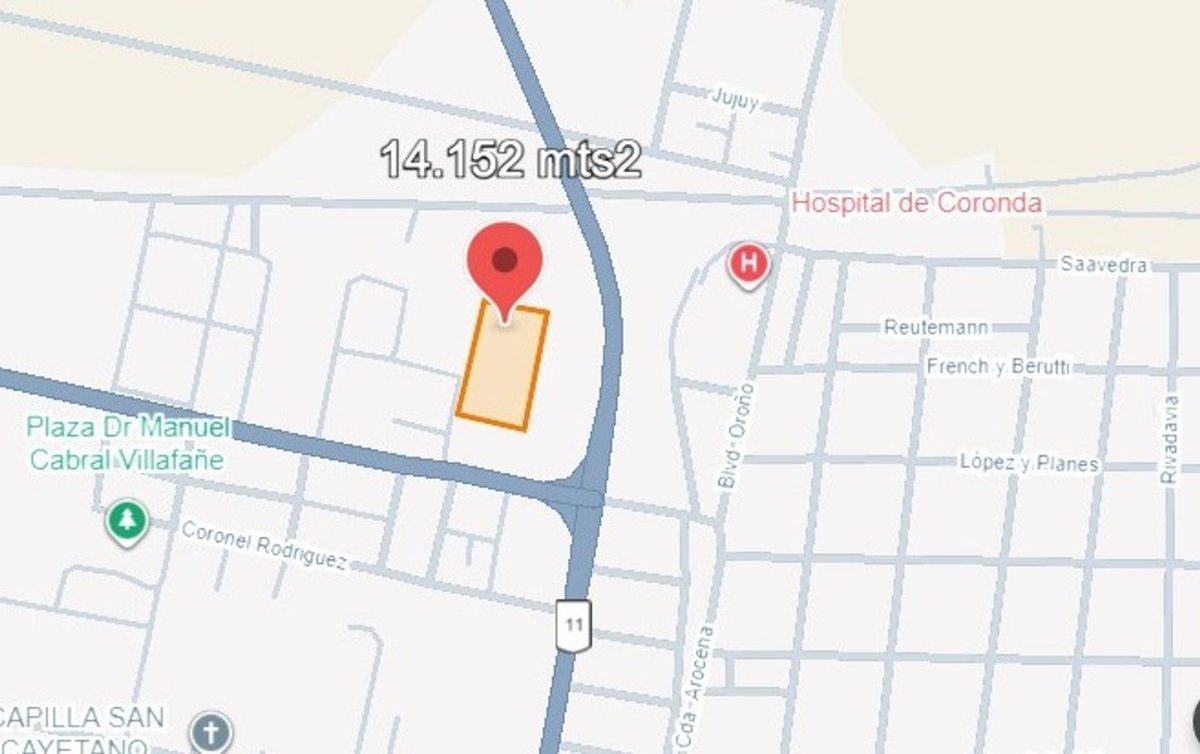 VENTA TERRENO EN CORONDA