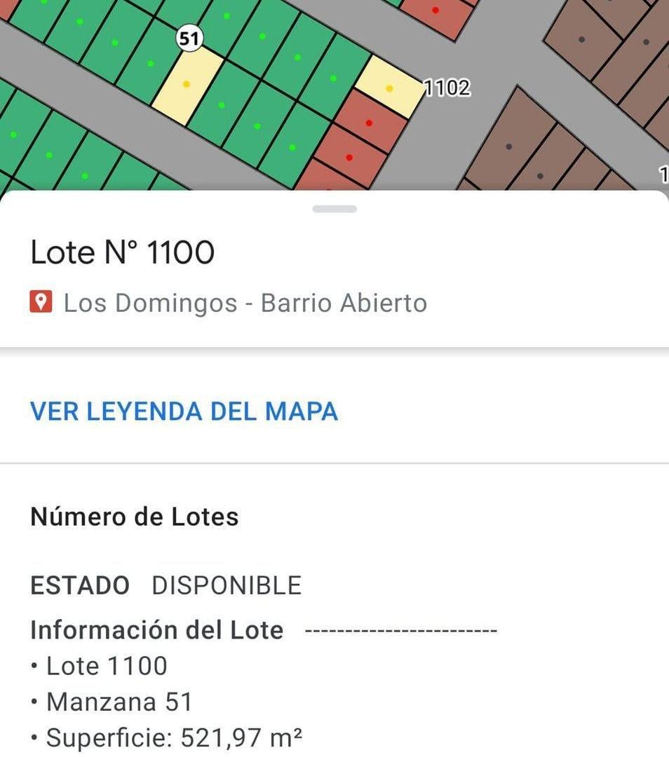 Foto de VENTA LOTE EN BARRIO LOS DOMINGOS ETAPA 2 - PLAN, imagen 2