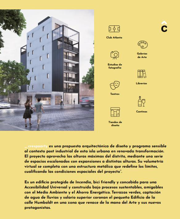 Departamento Dos Ambientes en Gran Emprendimiento de Pozo en Villa Crespo, Caba. Entrega 12/2025. 3