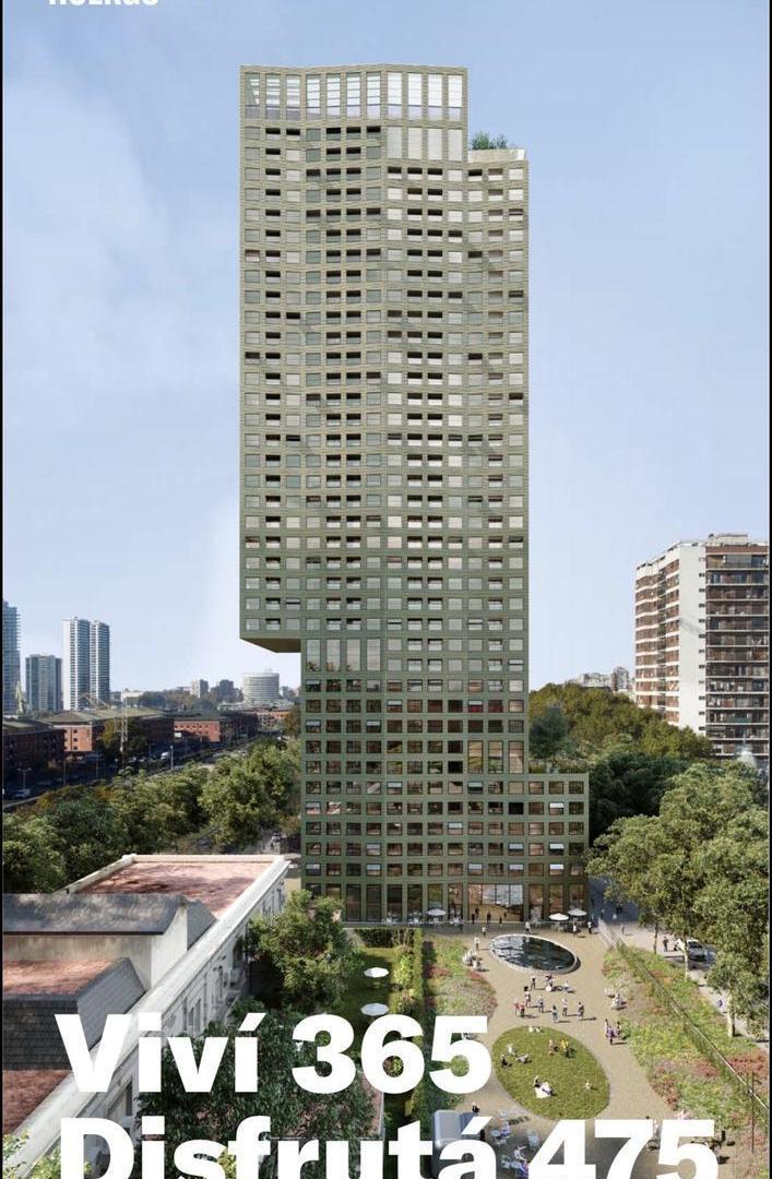 Venta monoambiente en torre Consultatio de Montserrat, frente a Puerto Madero. Piso alto. 35m2.