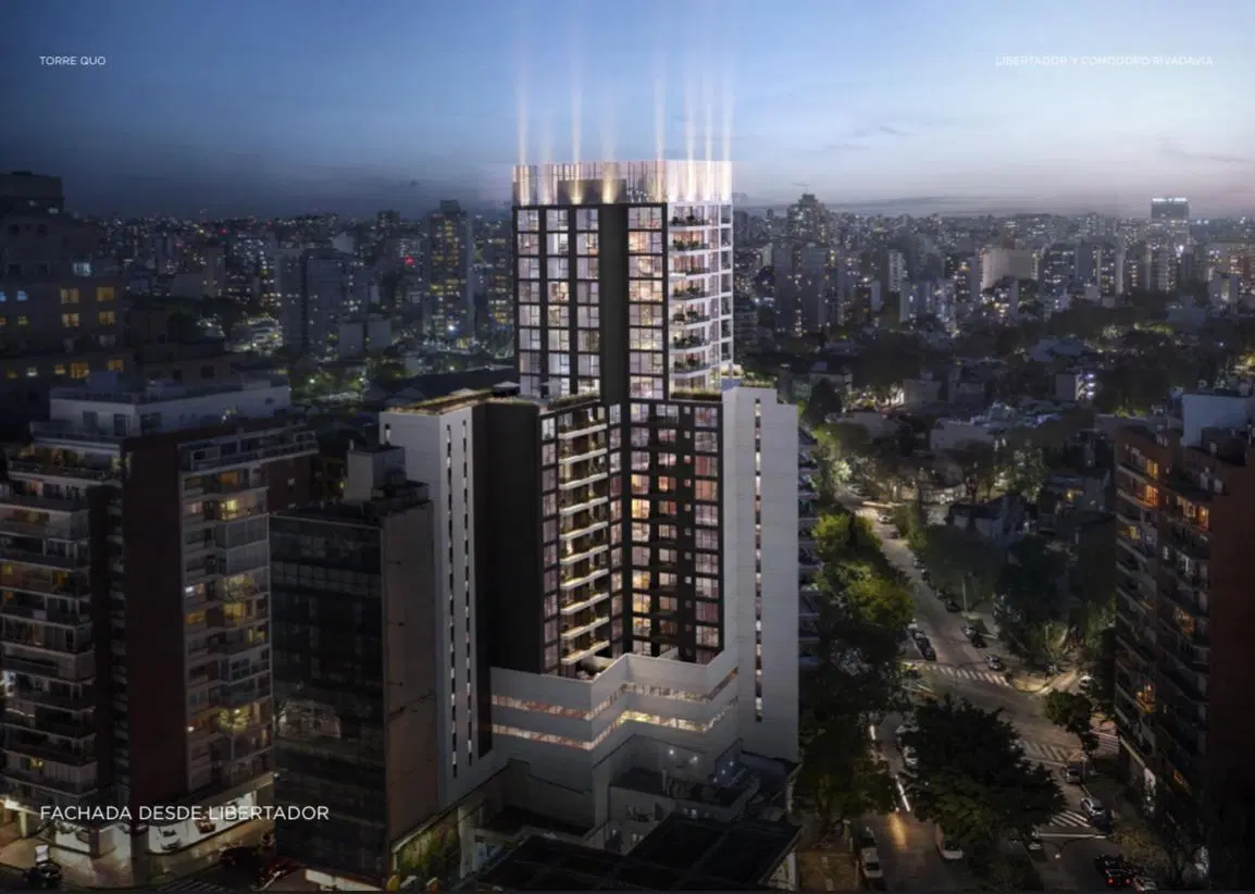 VENTA Departamento 2 ambientes en torre Quo -  Av. Comodoro Rivadavia 1600, Nuñez 4