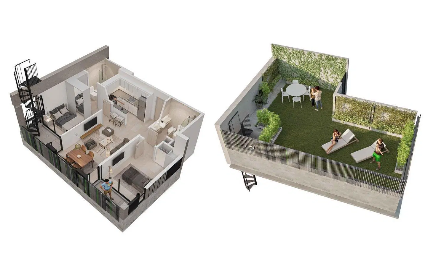 VENTA en pozo Depto 3 ambientes c/ terraza propia, amenities - Vuelta de Obligado 3700, Nuñez 5