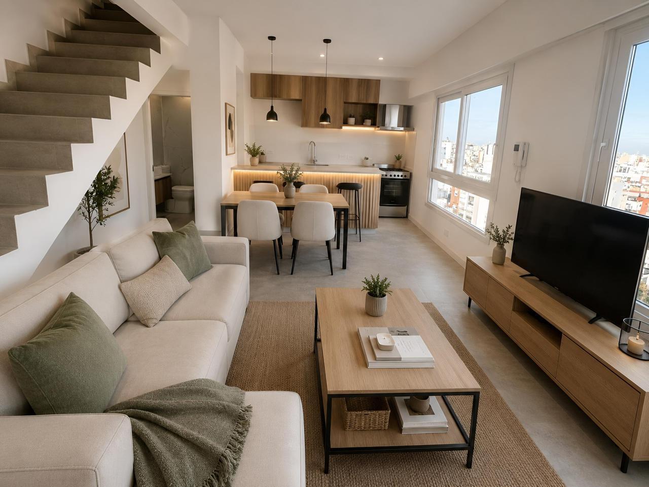 Departamento Duplex 2 amb con amenities en Caballito