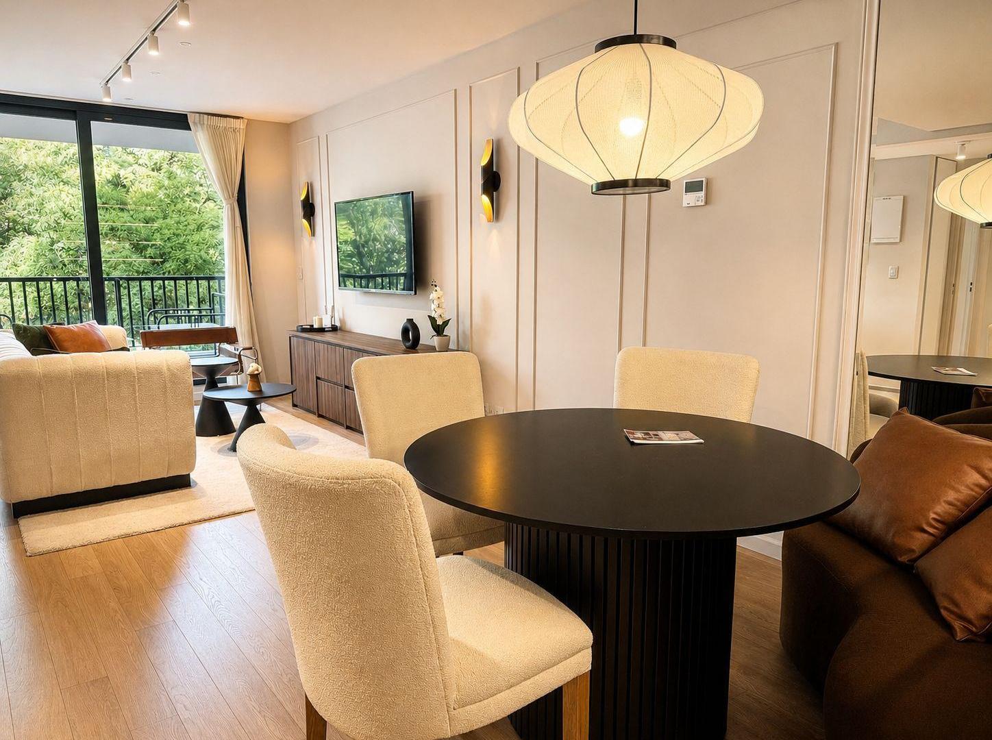 Departamento 3 amb amoblado en Recoleta. Amenities