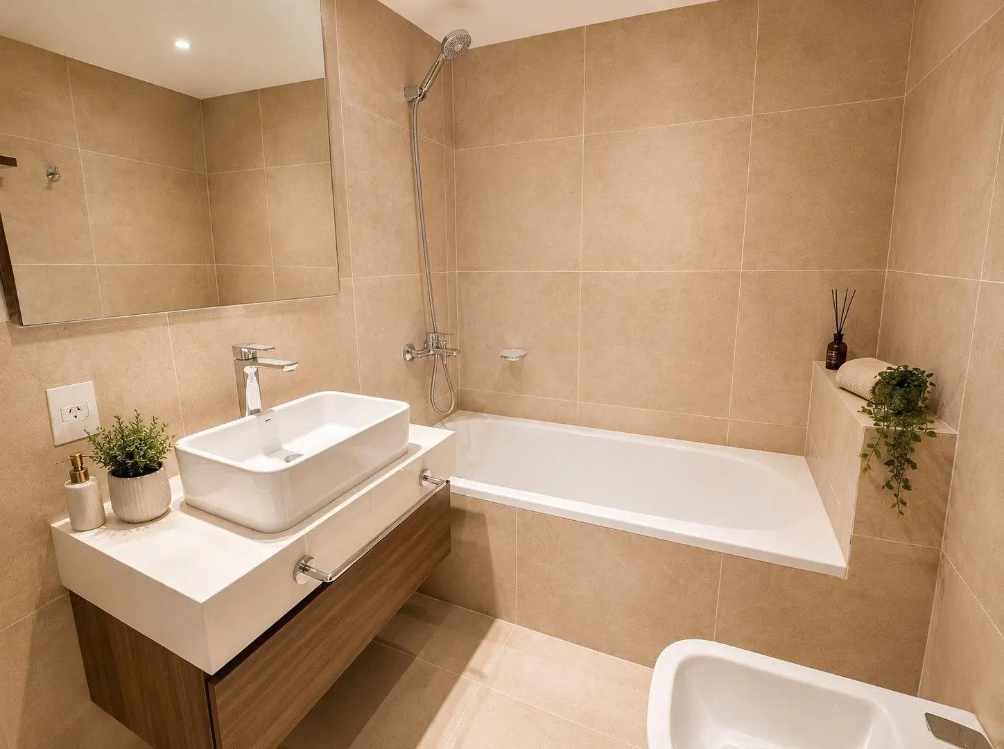 Departamento 3 amb amoblado en Recoleta. Amenities 5