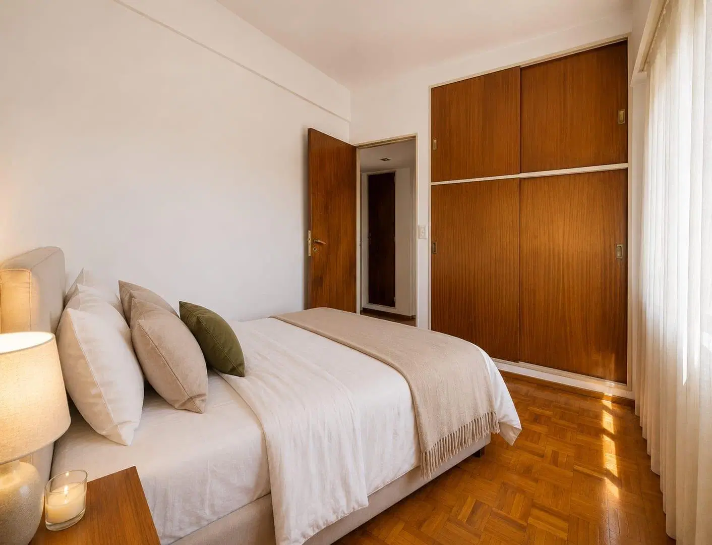 DEPARTAMENTO 3 AMBIENTES CON GRAN BALCÓN CORRIDO FRENTE A PARQUE RIVADAVIA 5