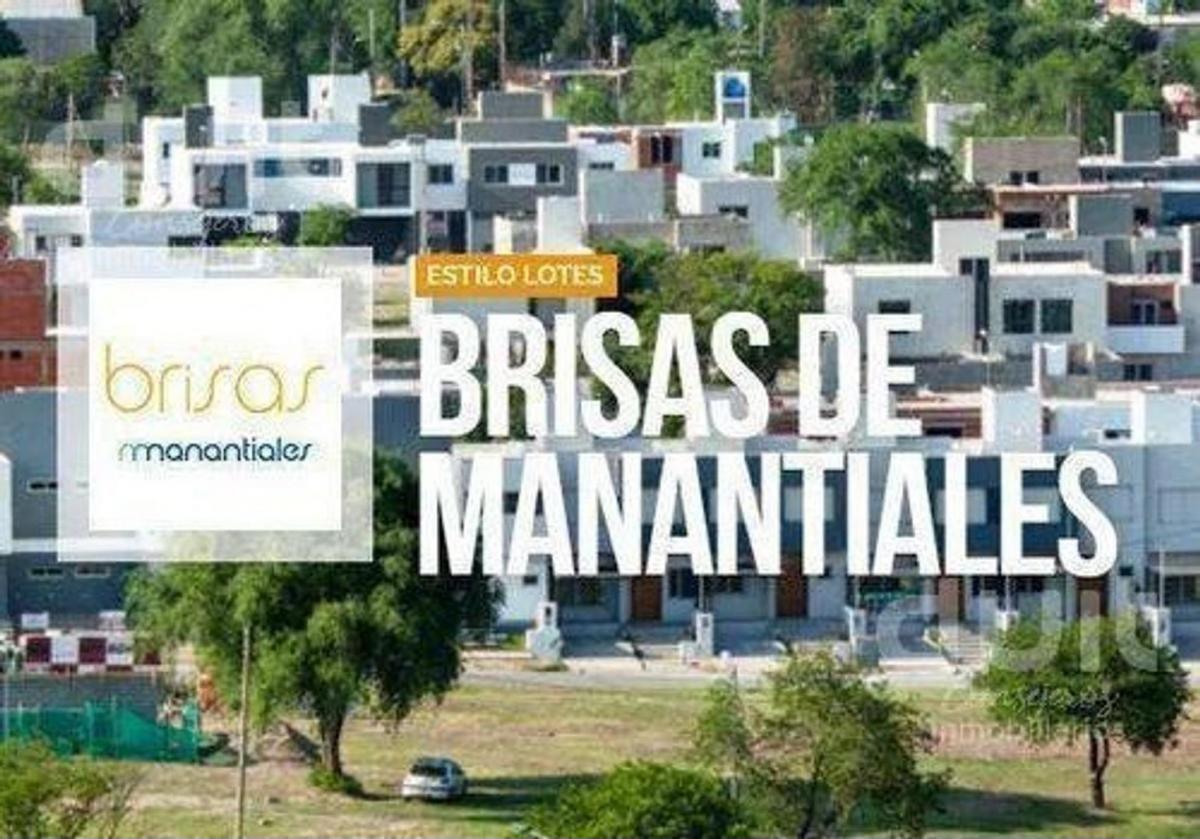 OPORTUNIDAD!! LOTE EN BRISAS DE MANANTIALES