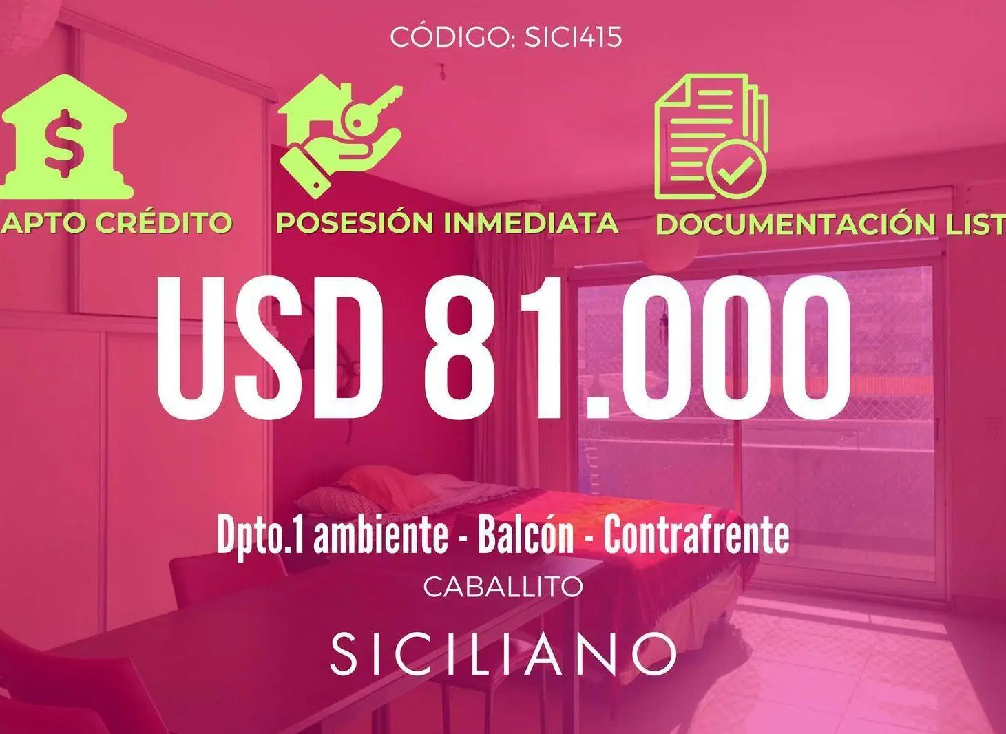 Departamento - Caballito 1