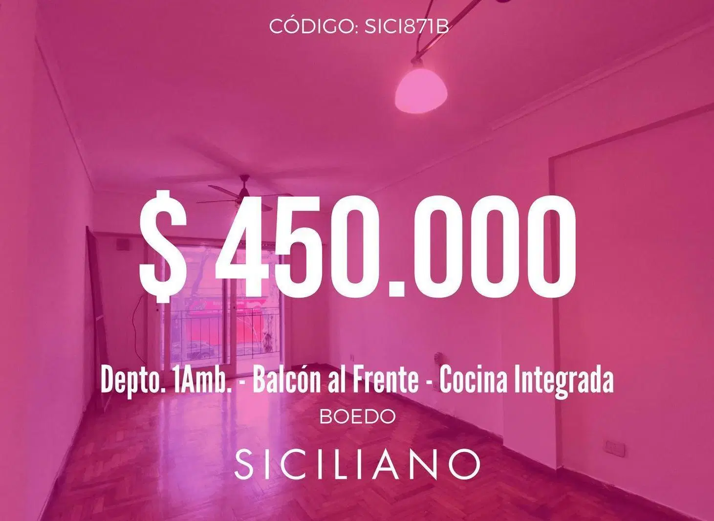 Departamento en Boedo 3