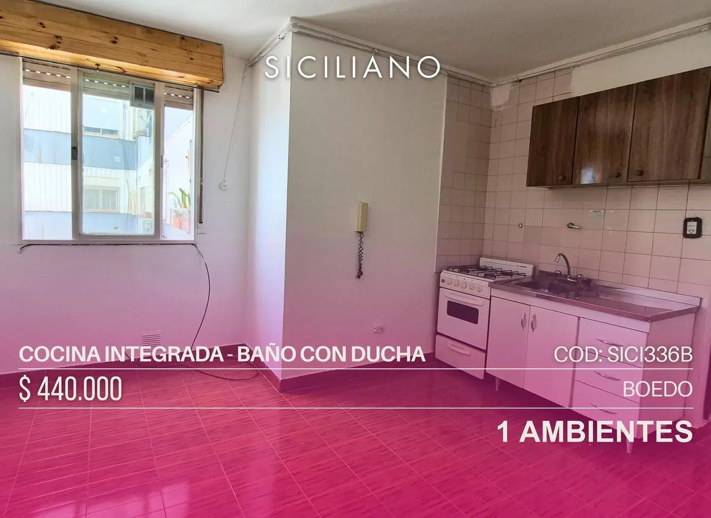 Departamento en Boedo 4