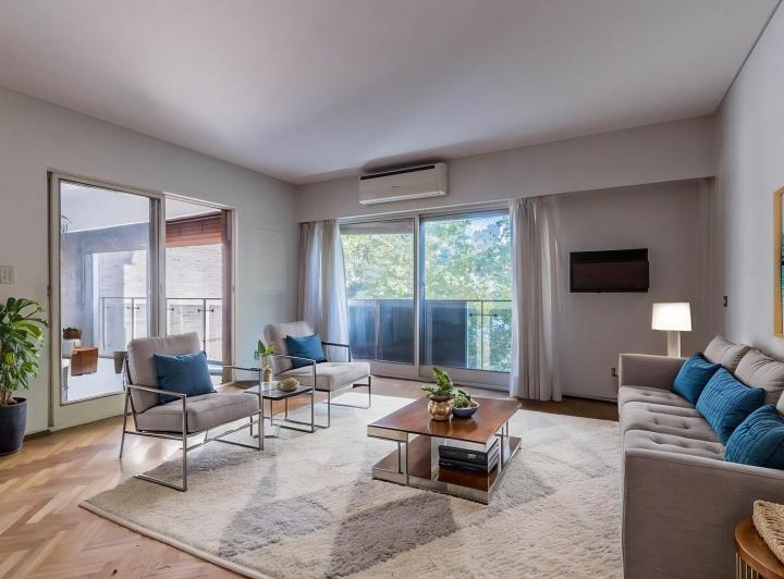Venta. Departamento 4 amb c/dependencia. Cochera. Baulera. Balcón terraza. Belgrano 2