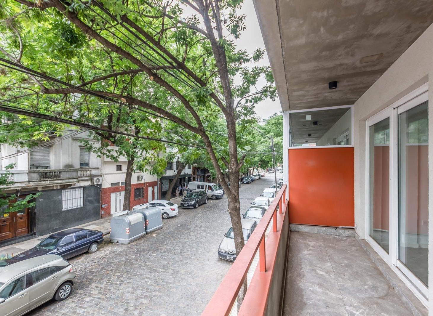 2 ambientes a estrenar al frente con balcón y amenities – Villa Crespo / Palermo