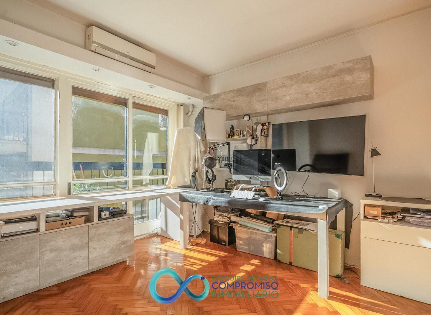 Venta. Depto 5 amb al frente c/cochera. Apto Credito. Recoleta