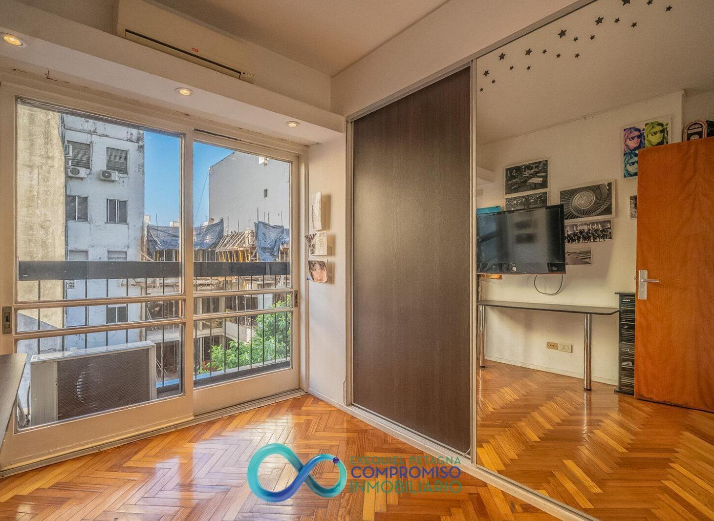 Venta. Depto 5 amb al frente c/cochera. Apto Credito. Recoleta