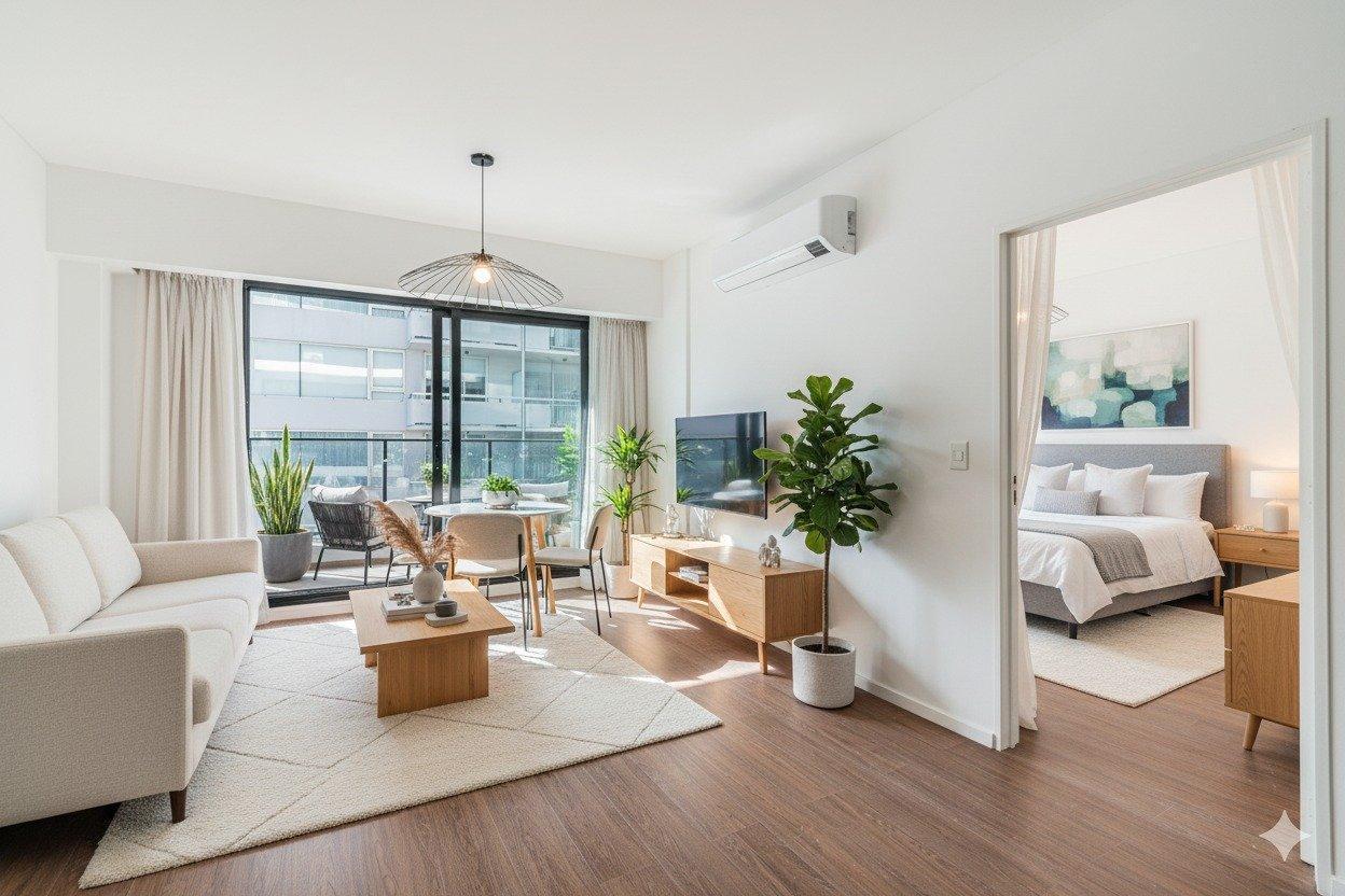 Foto de Departamento. 2 ambientes. Suite. Balcón aterrazado. Amenities. Las, imagen 1