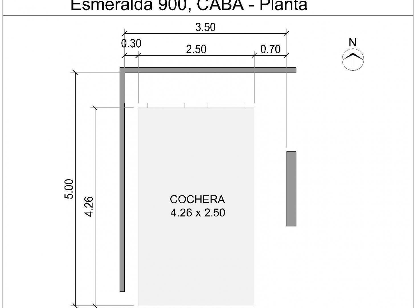 Foto de VENTA. COCHERA EN SUBSUELO. TRIBUNALES, imagen 1
