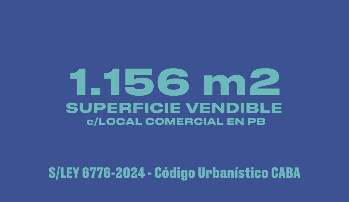Foto de Venta. Terreno. USAA. 1.156 m² Vendibles. Av. Forest. Colegiales, imagen 1
