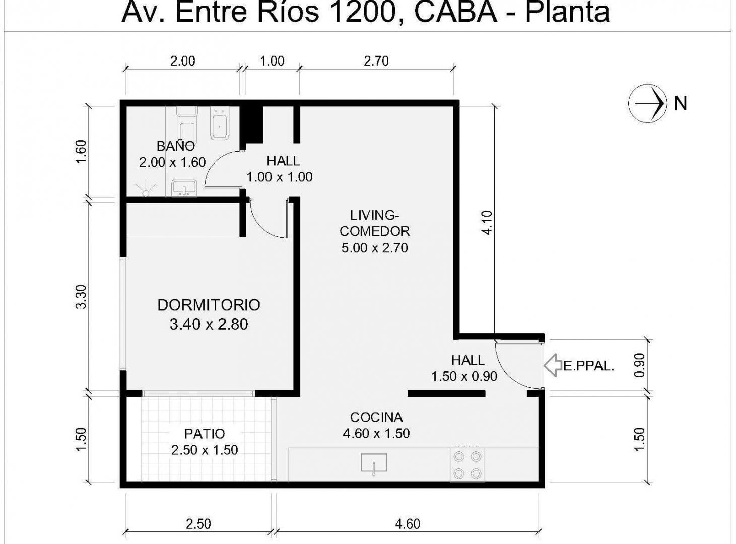 Foto de VENTA. DEPARTAMENTO 2 AMBIENTES. REFACCIONADO. SAN CRISTOBAL, imagen 1