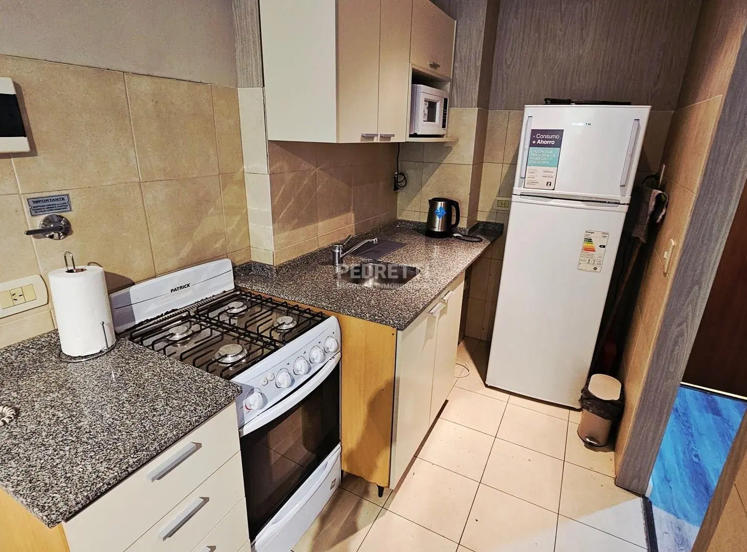 Departamento en Alquiler con Balcón en Las Cañitas. Amenities 5