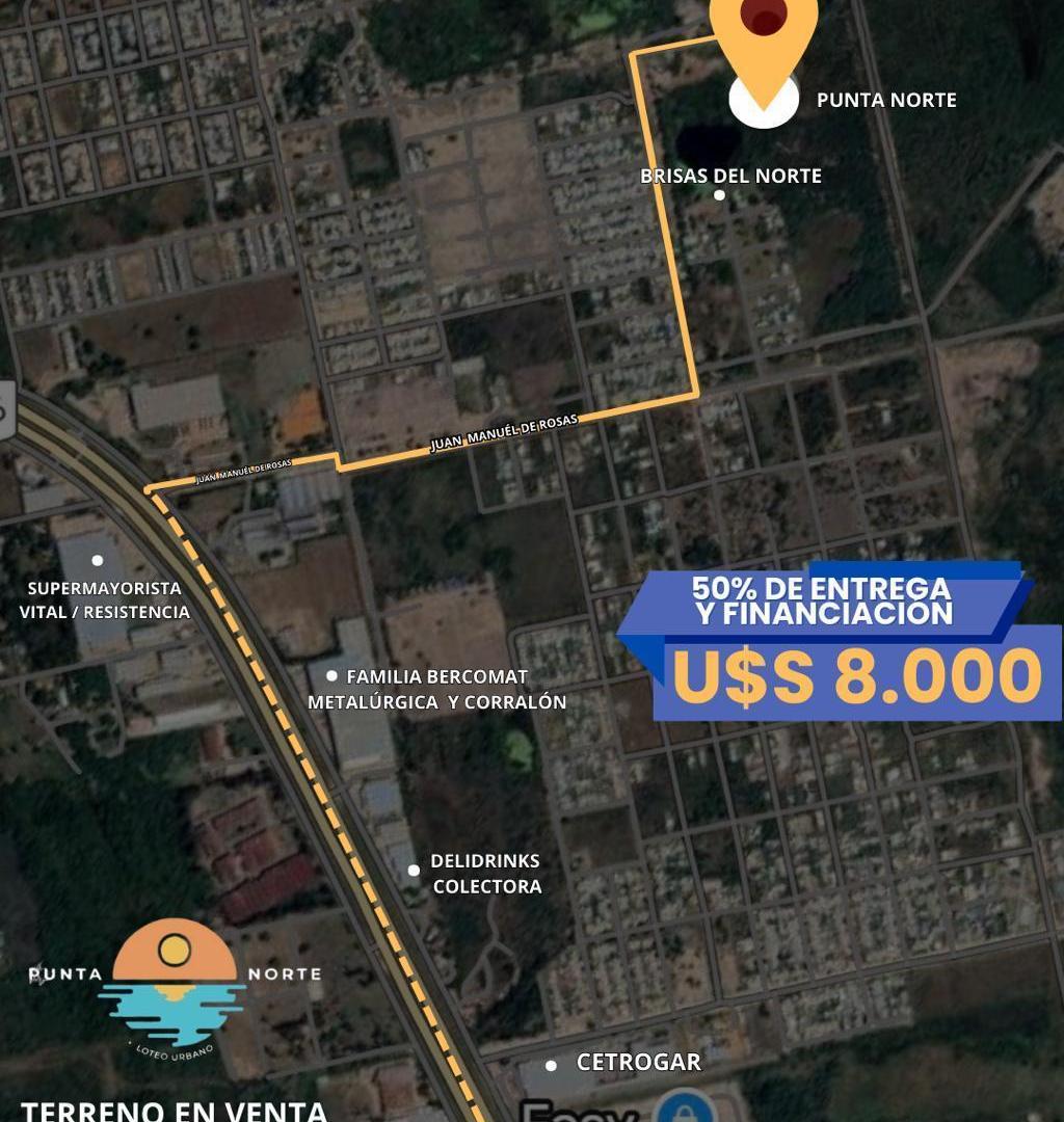 TERRENO EN VENTA - PUNTA NORTE