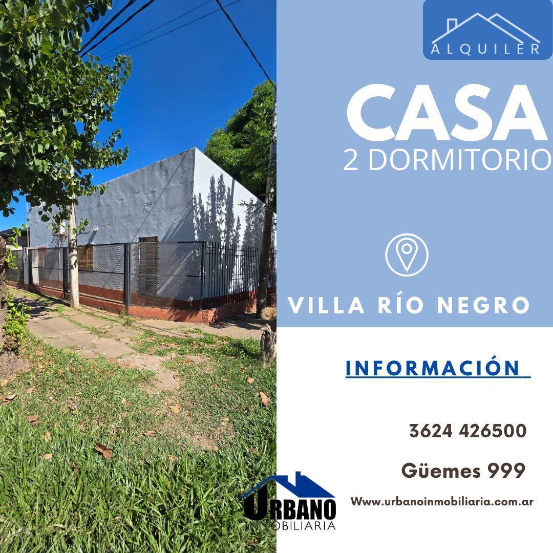 VILLA RÍO NEGRO - CASA 2 DORMITORIOS