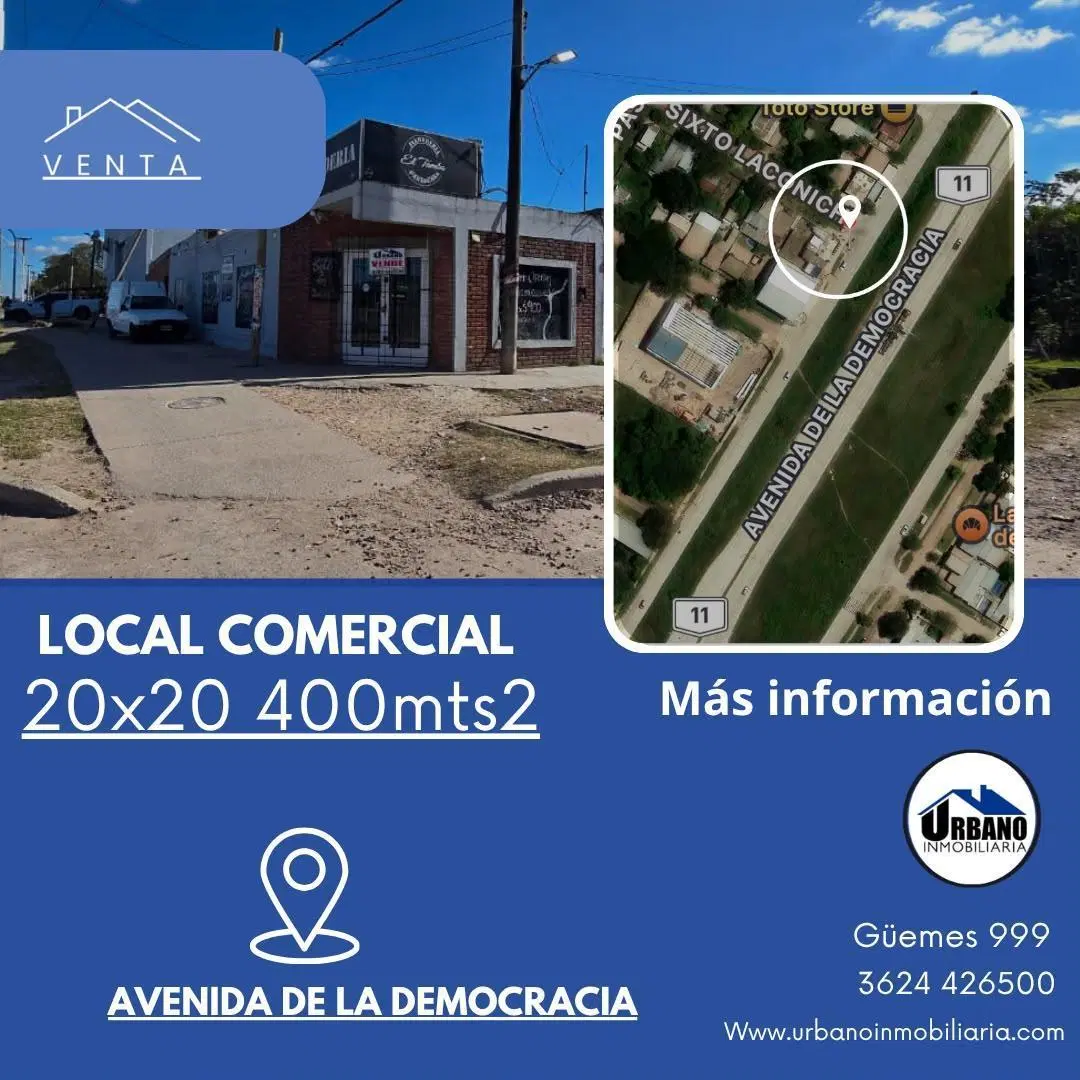 LOCAL COMERCIAL - AV. DE LA DEMOCRACIA 1