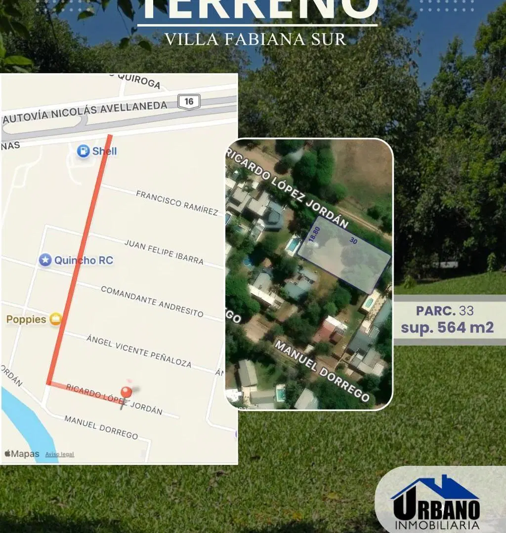 TERRENO - VILLA FABIANA SUR 1