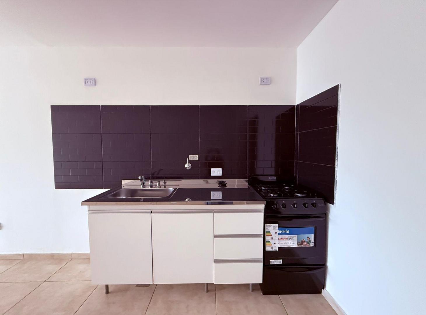 Alquiler Departamento monoambiente con cochera