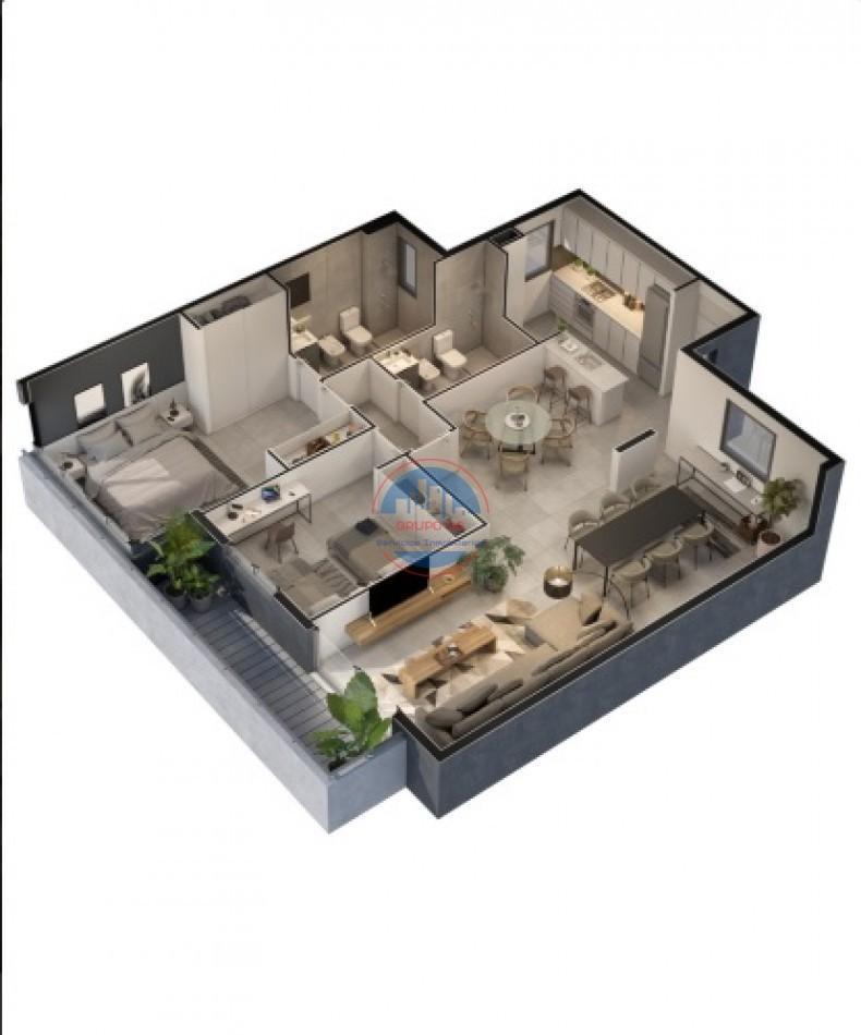 Foto de A ESTRENAR - DEPARTAMENTO DE 1 Y 2 DORMITORIOS - GUEMES., imagen 2